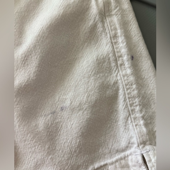 Zara Men’s Linen Blend Shorts – White – Size 30 - Picture 8 of 8